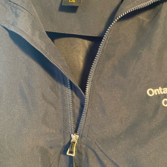 Ontario police college windbreaker pullover size large - Picture 5 of 7